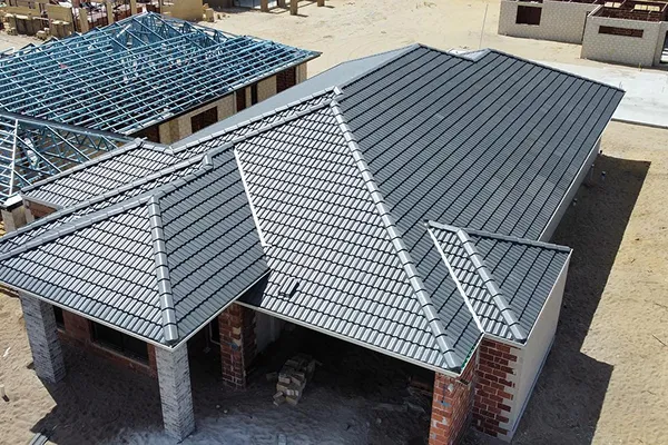 new roof installation